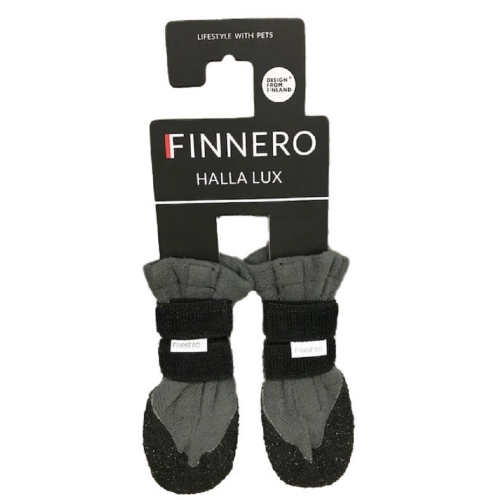 Finnero Halla Lux флисовые ботинки, серые L N2