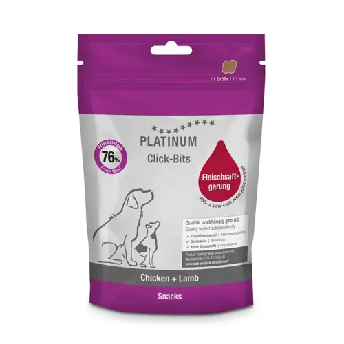 PLATINUM KOERA MAIUS CLICK-BITS KANA/LAMMAS 150G #
