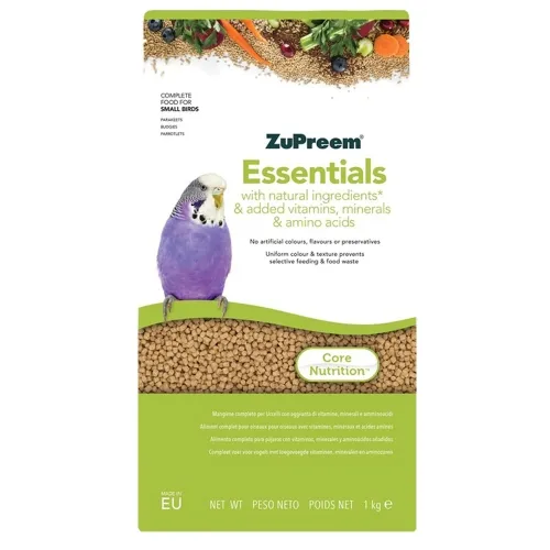 ZUPREEM LINDUDE TÄISSÖÖT ESSENTIALS SMALL BIRDS 1KG