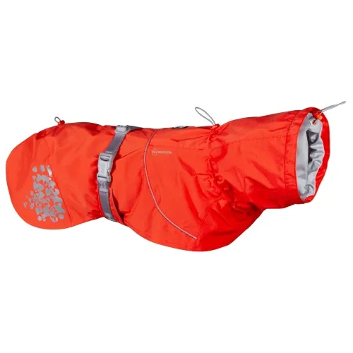 Дождевик Hurtta Monsoon Eco 35, красный