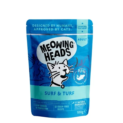 MС Supurr Surf & Turf влажный корм для кошек, 100 г