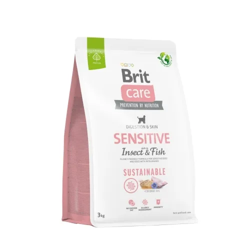 BRIT CARE KOERA TÄISSÖÖT SENSITIVE INSECT/FISH 3KG*