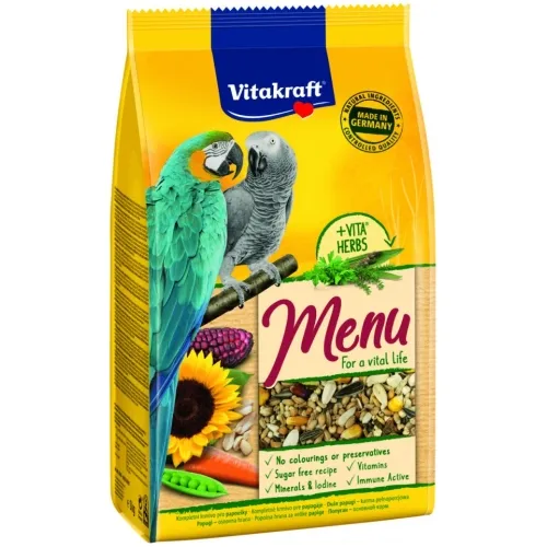 Vitakraft Premium Menu корм для попугаев, 1 кг