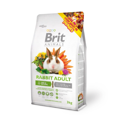 Brit Animals корм для кроликов, 3кг