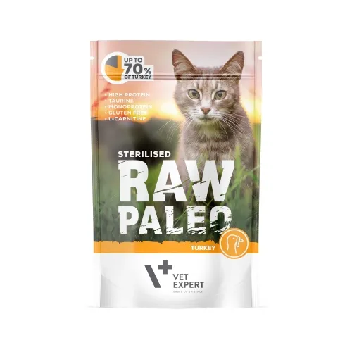 RAW PALEO KASSI EINEKOTIKE STERIL. KALKUN 100G