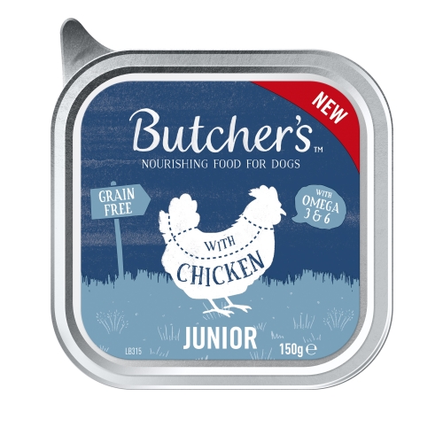 Butcher's паштет для собак Original Junior с курицей 150г