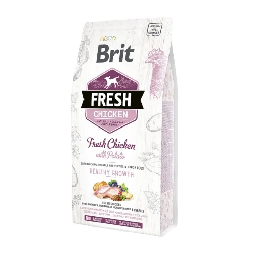 BRIT FRESH KUTSIKA TÄISSÖÖT KANA/KARTUL 2,5KG*
