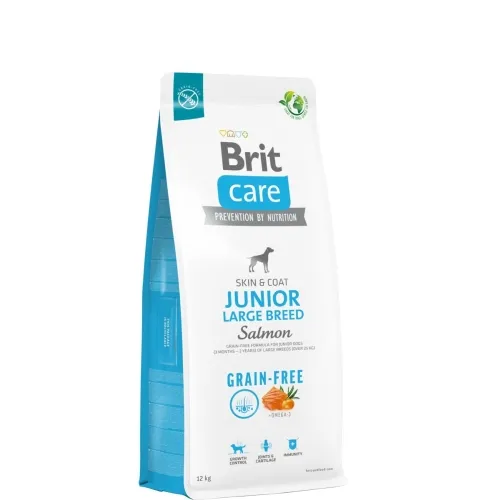 BRIT CARE KOERA TÄISSÖÖT SUUR TÕUG JUUNIOR LÕHE 12KG*