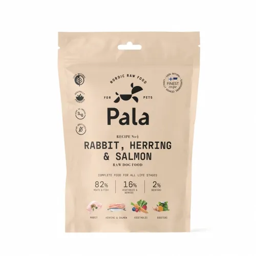 PALA KOERA TOORTOIT JÄNES/HEERINGAS/LÕHE 400G