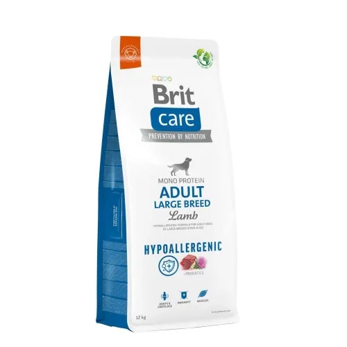 BRIT CARE KOERA TÄISSÖÖT SUUR TÕUG LAMMAS/RIIS 12KG*