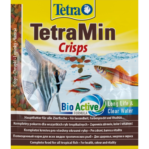 Tetra Tetramin корм для рыб, чипсы, 12г