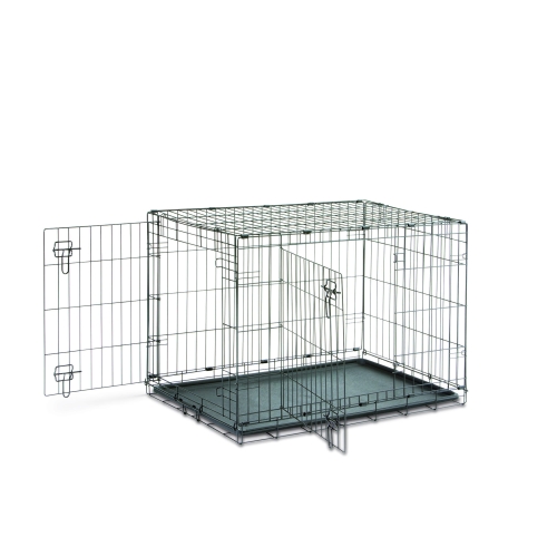 SAVIC METALLPUUR DOG COTTAGE L 91X57X62CM MUST