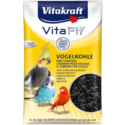 Vitakraft пищевая добавка для птиц, уголь, 10 г