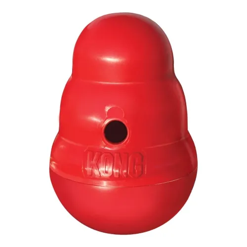 Kong Wobbler L игрушка для собак, наполняемая, неваляшка