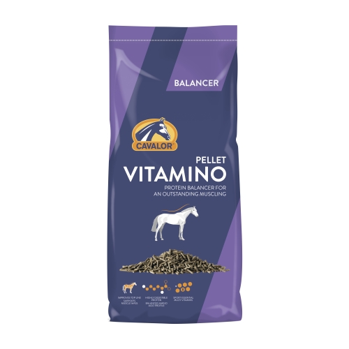 Дополнительный корм для лошадей Cavalor Vitamino 20 кг
