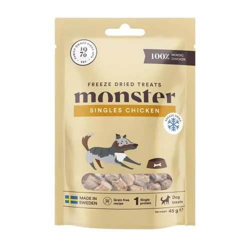 MONSTER DOG KOERA KÜLMKUIVATATUD MAIUS KANA 45G*