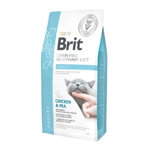 BRIT GF KASSI TÄISSÖÖT OBESITY 5KG*