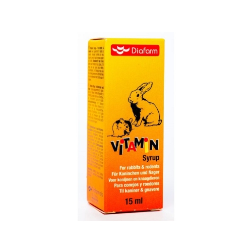 Diafarm витаминный сироп для кроликов/грызунов, 15 мл