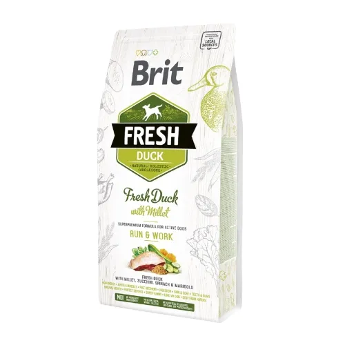 BRIT FRESH KOERA TÄISSÖÖT RUN&WORK PART/HIRSS 2,5KG*