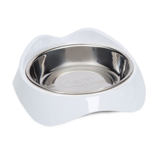 Catit PIXI одинарная миска, белая