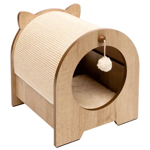 Catit Vesper домик для кошки, бежевый