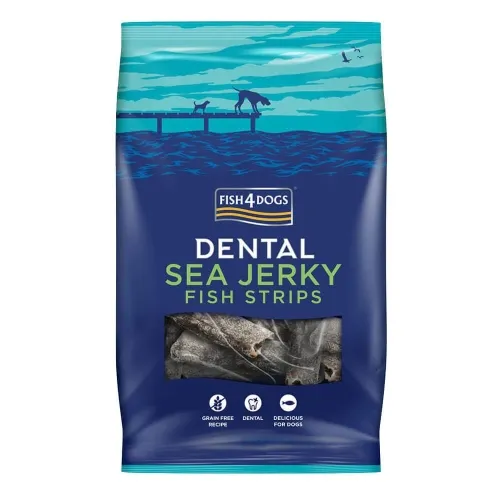 Fish4Dogs Sea Jerky Skinny Strips лакомство для собак, 500 г