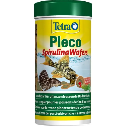 Tetra Pleco Spirulina корм для рыб, фавли, 250мл