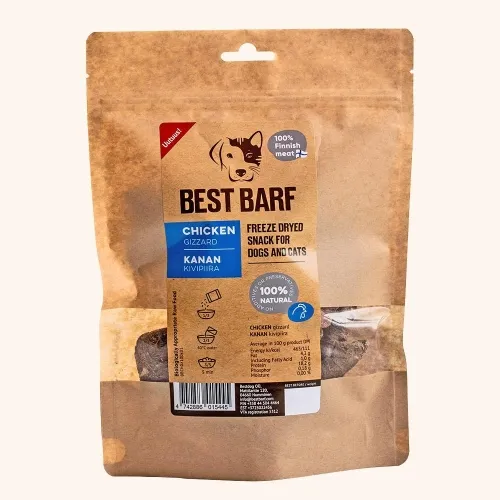 Best Barf лакомство холодной сушки, куриные желудки 100 г.