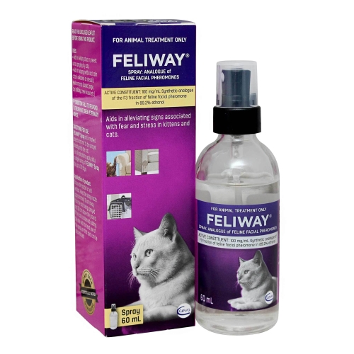 Feliway спрей для кошек с ферромонами, 60 мл