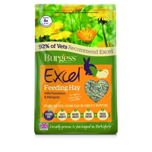 Burgess Excel Dandelion & Marigold сено, 1 кг