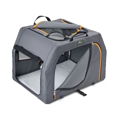 Hunter Alu-Frame переноска, 61 x 45,5 x 43 cm, серый/оранжевый