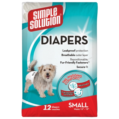 Simple Solution одноразовый подгузник для собак, размер S N12
