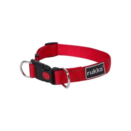 Rukka Bliss Polar S ошейник, 20мм/30-40см, красный