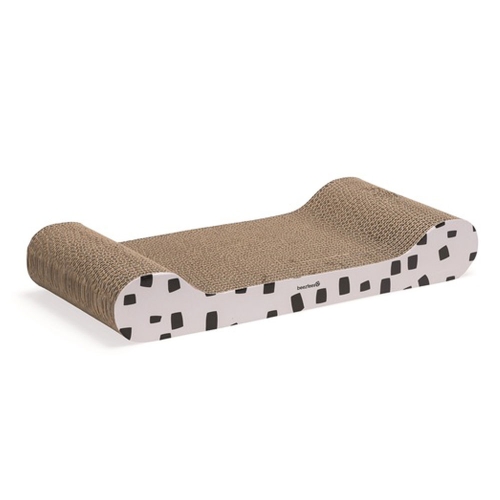 BEEZTEES KASSI KRAAPIMISALUS SOFA 49X22X7,5CM VALGE