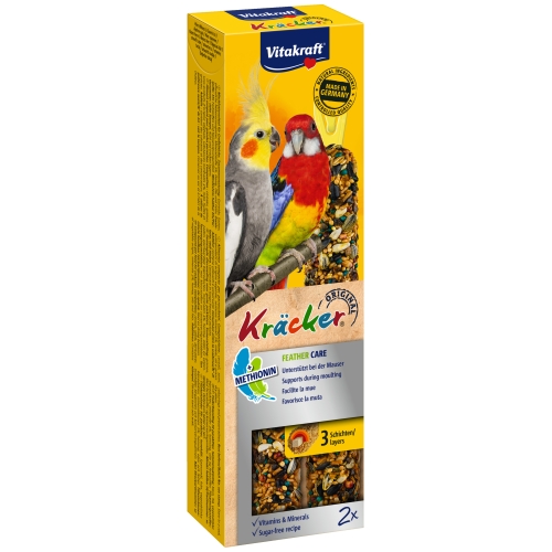 Vitakraft Kräcker Feather Care лакомство для попугаев, N2