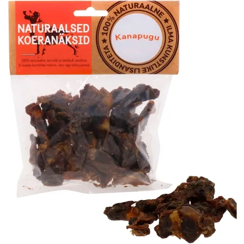 Натуральное лакомство для собак, куриное легкое, 100 г