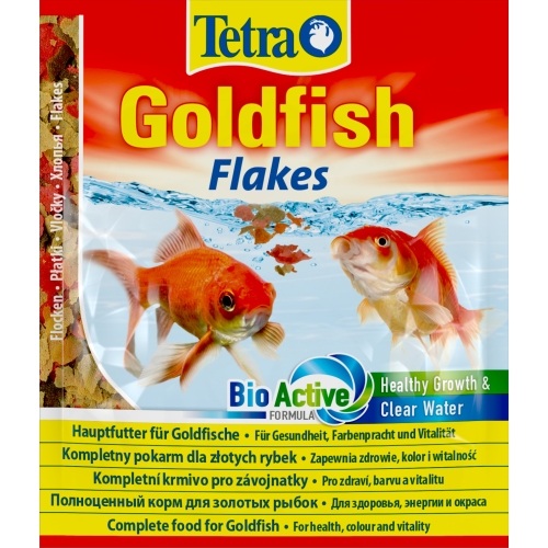 Tetra Goldfish корм для рыб, хлопья, 12г