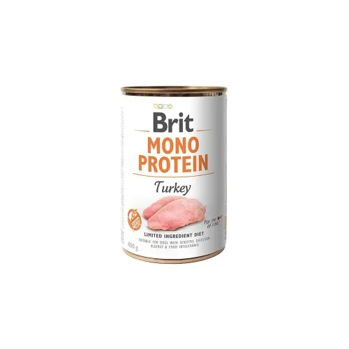BRIT CARE KOERA KONSERV MONO PROTEIN KALKUN 400G*