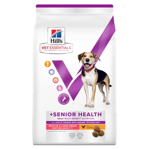HILLS VE KOERA TÄISSÖÖT MB MEDIUM/LARGE KANA+SENIOR 10KG