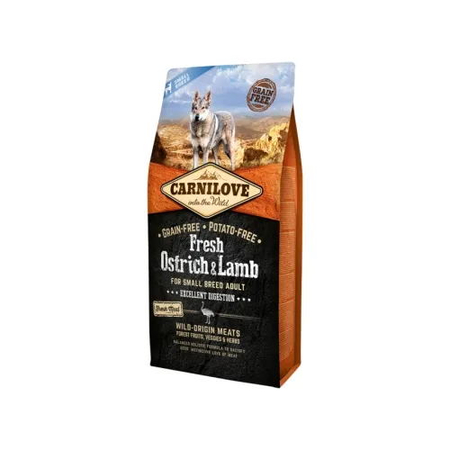 CARNILOVE FRESH KOERA TÄISSÖÖT VÄIKE TÕUG JAANALIND/LAMMAS 6KG*