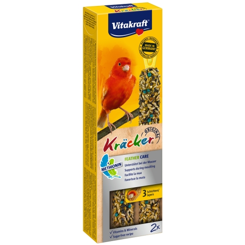 Vitakraft Kräcker Feather Care лакомство для канареек, 2 шт