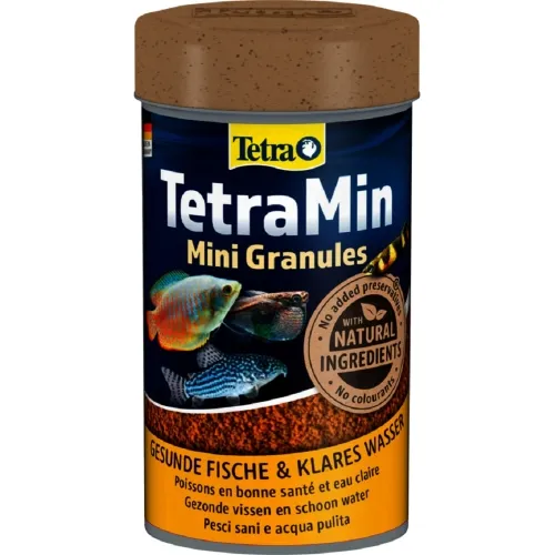 Tetra Tetramin корм для рыб, мелкие гранулы, 100мл