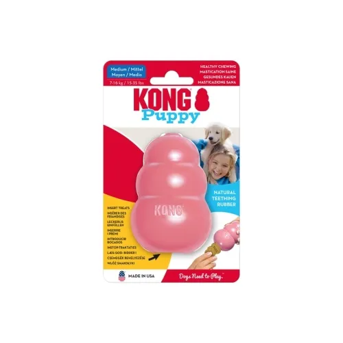 Kong Puppy игрушка для щенков, резиновая, наполняемая, M
