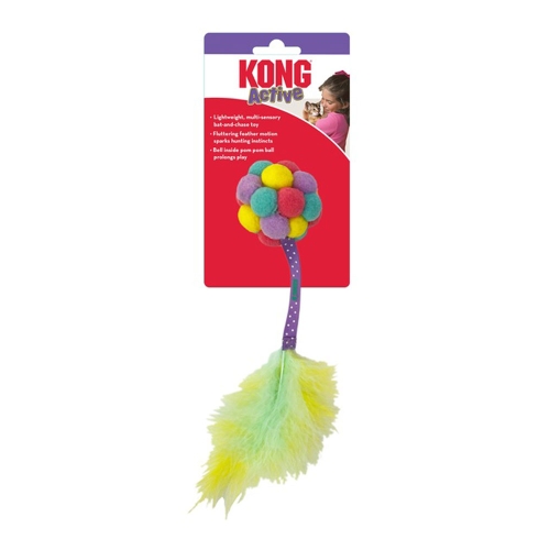 KONG CAT ACTIVE BUBBLE BALL ASSORTED #