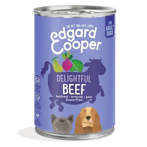 Edgard Cooper косервы для собак, говядина, 400 г