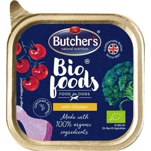 Butcher's dog bio консервы для собак с курицей 150г