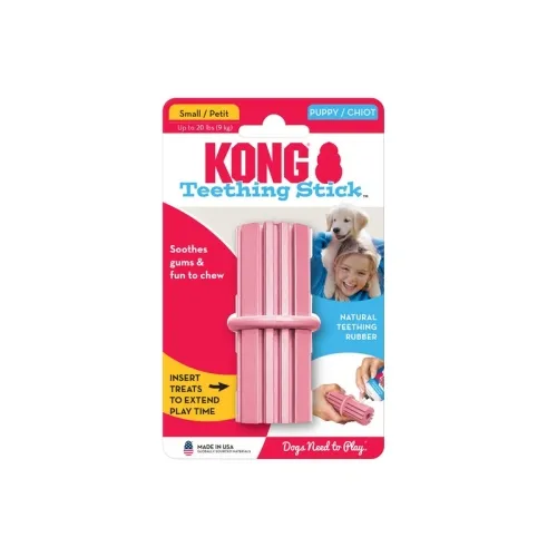 Kong Teething Stick игрушка для щенков, резиновая палочка, размер S