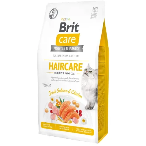 BRIT CARE KASSI TÄISSÖÖT HAIRCARE LÕHE/KANA 400G*