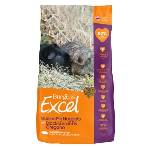 BURGESS EXCEL MERISEA TÄISSÖÖT BLACKCURRANT & OREGANO 1,5KG