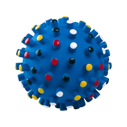 Ferplast игрушка для собак, виниловый мяч с колючками, размер М, 10 см